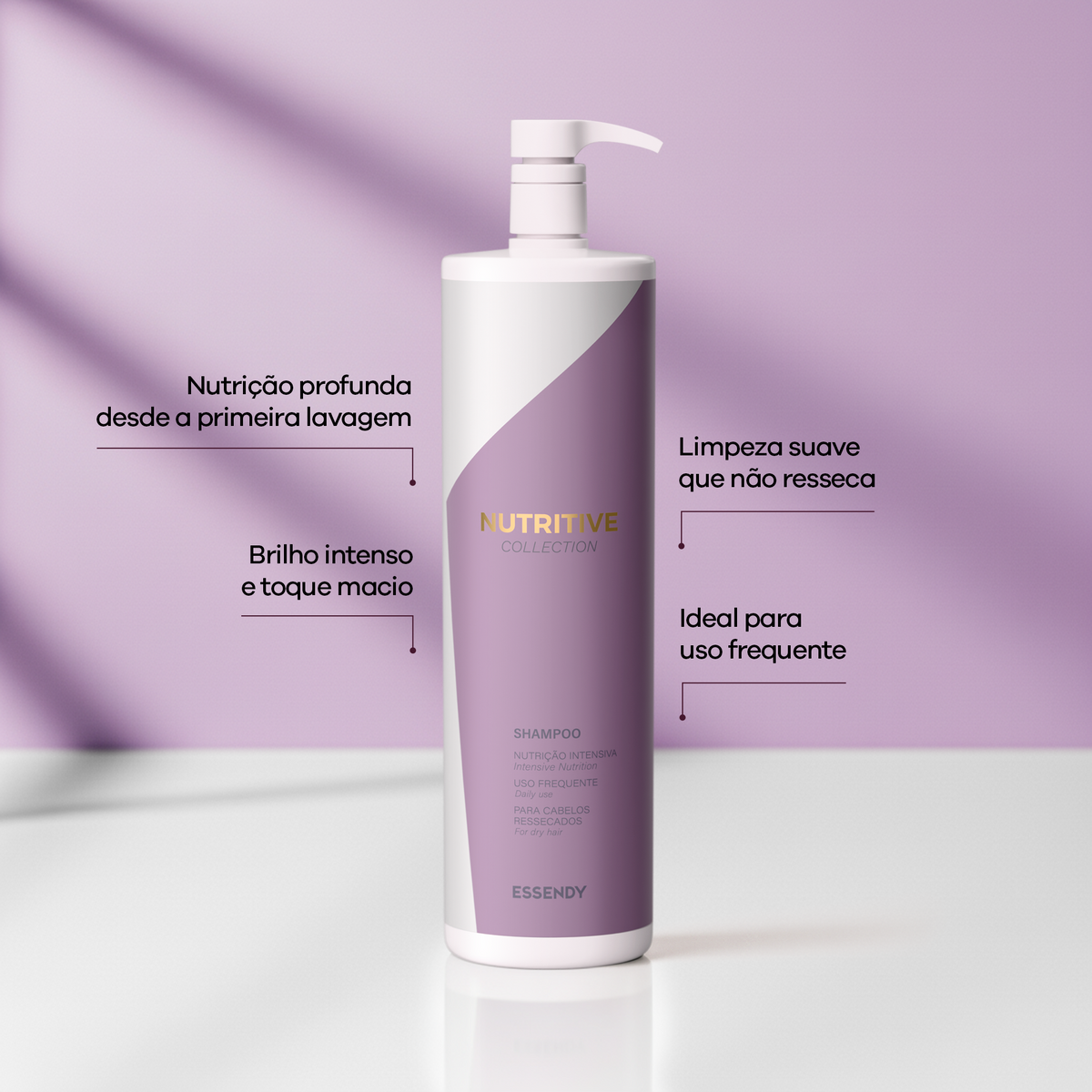 Life Essence.1000ml 2本 Shampoo Nutritive Collection 1L | Essendy Cosméticos