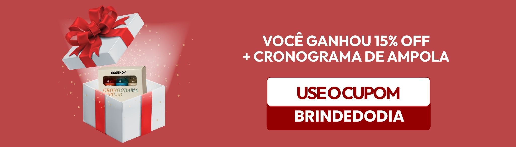 BRINDE DO DIA - CRONOGRAMA DE AMPOLAS