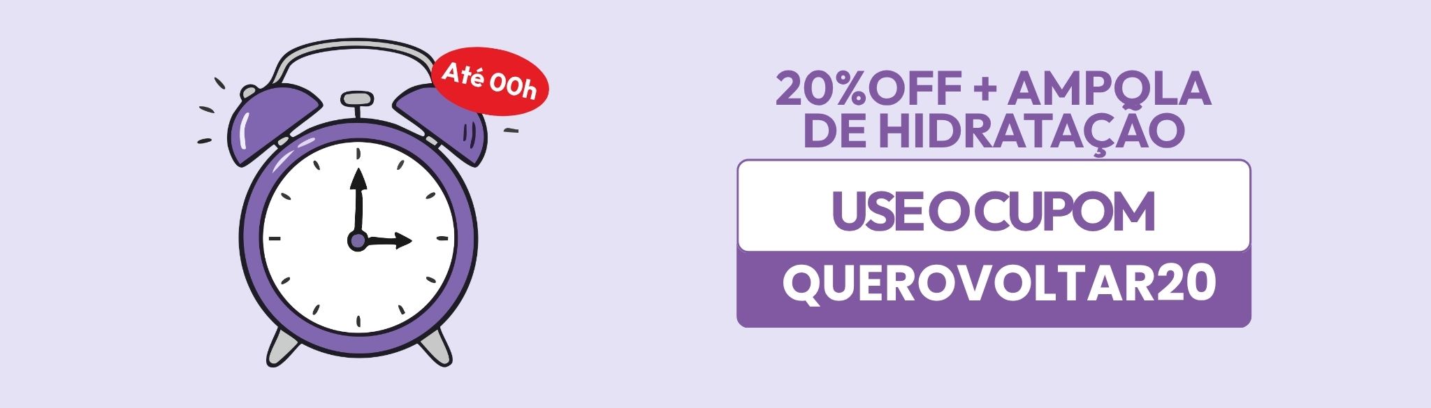 Reativação 	Precisam de Nutrição - QUEROVOLTAR20