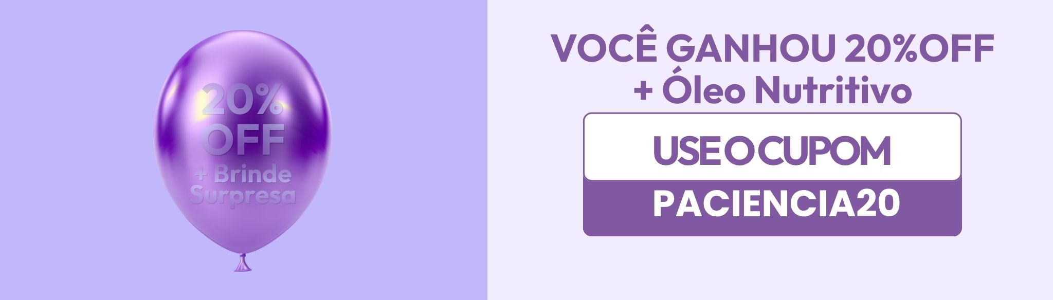 Reativação 	Precisam de Nutrição - PACIENCIA20