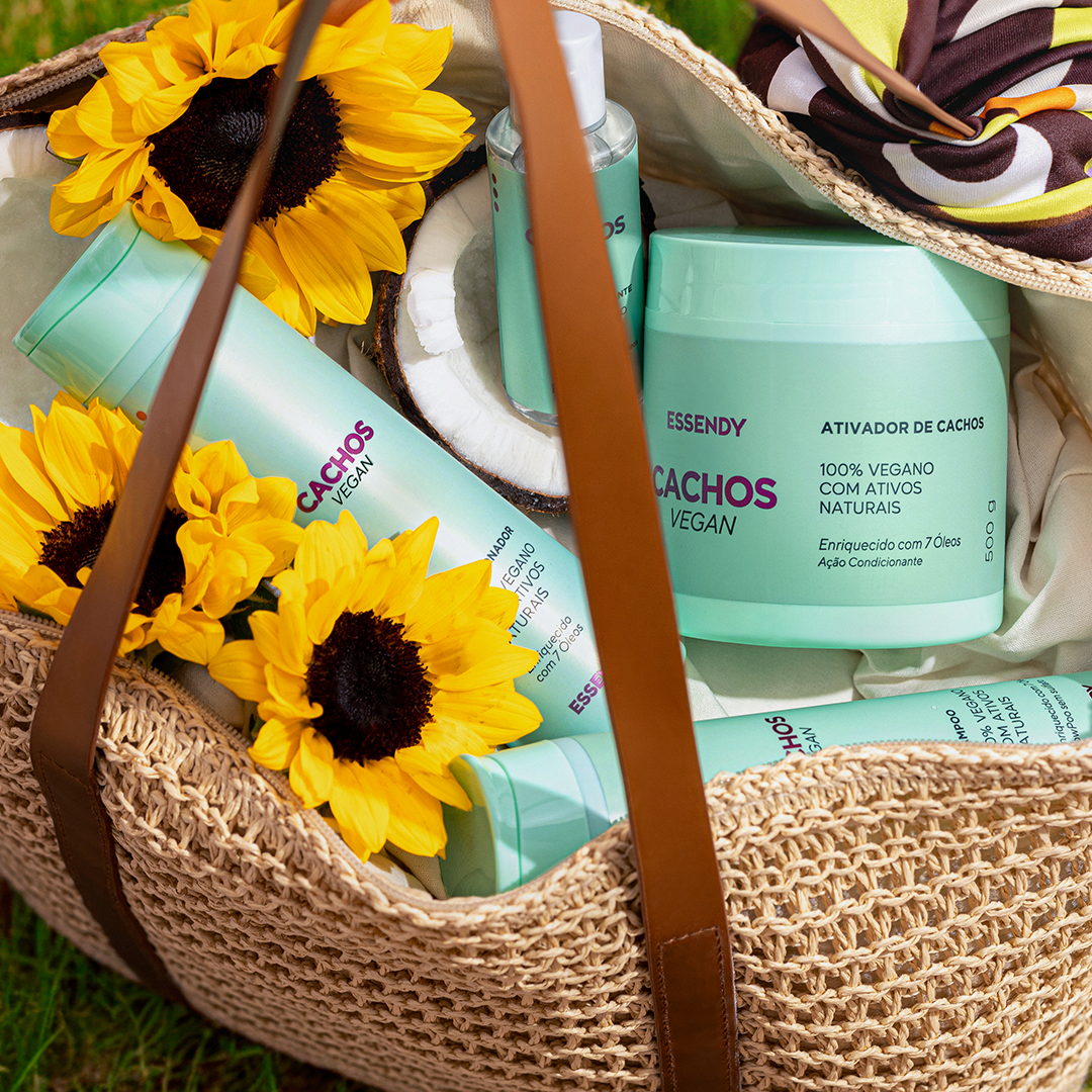 Kit Completo Cachos Vegan (9 itens)