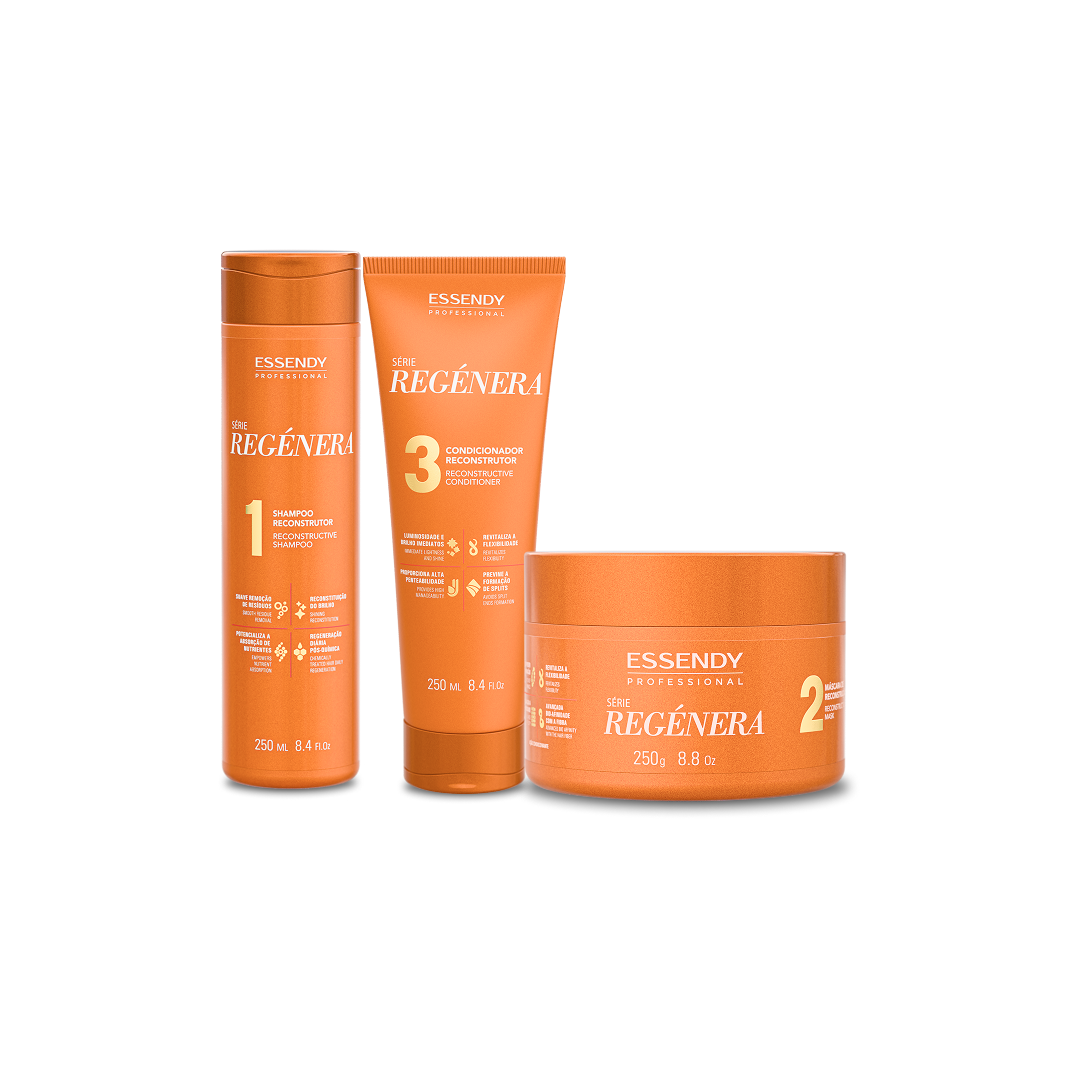 Kit Completo Regénera - Shampoo, Condicionador e Máscara (3 itens)