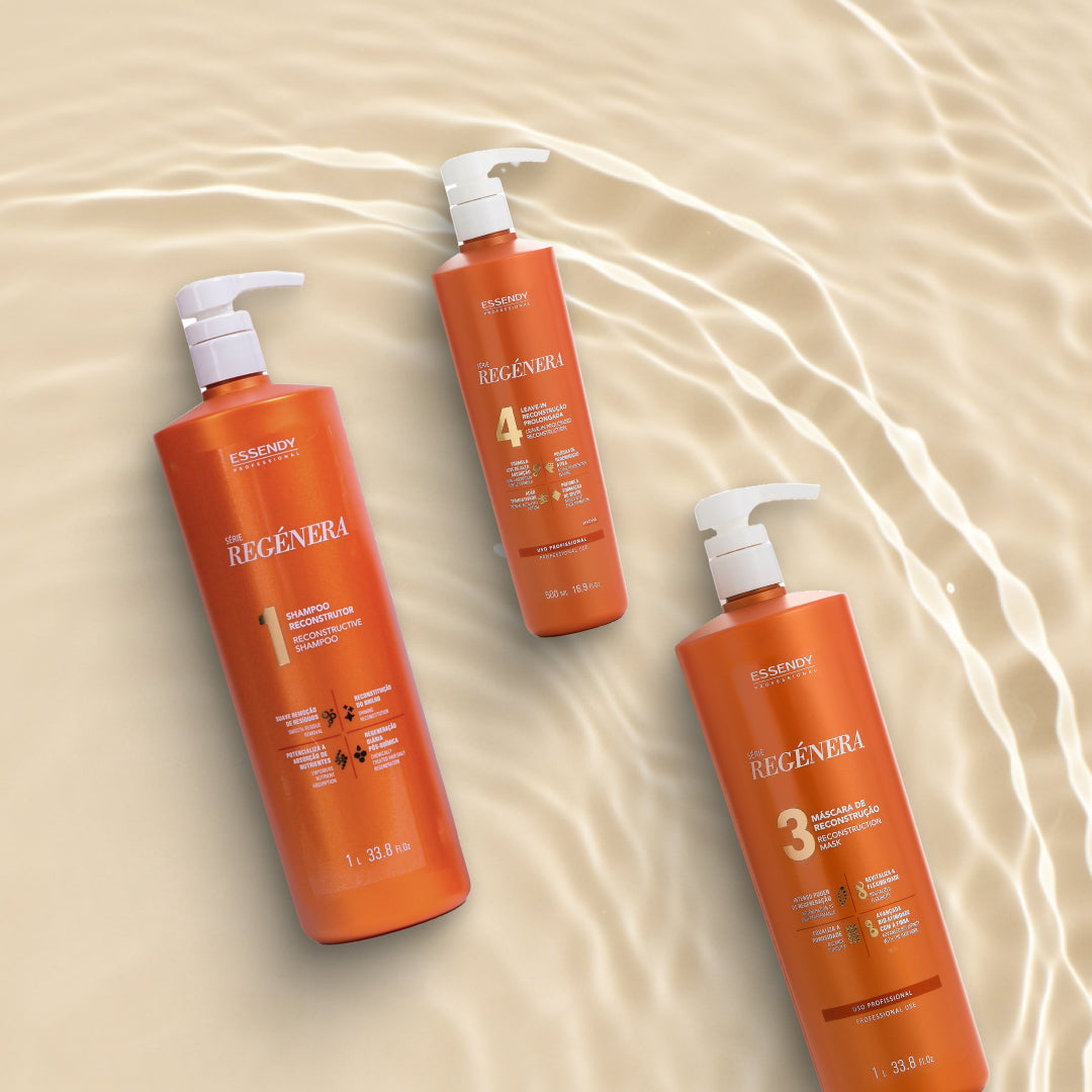 Kit Regenera Shampoo e Máscara 1L e Leave In 500GR