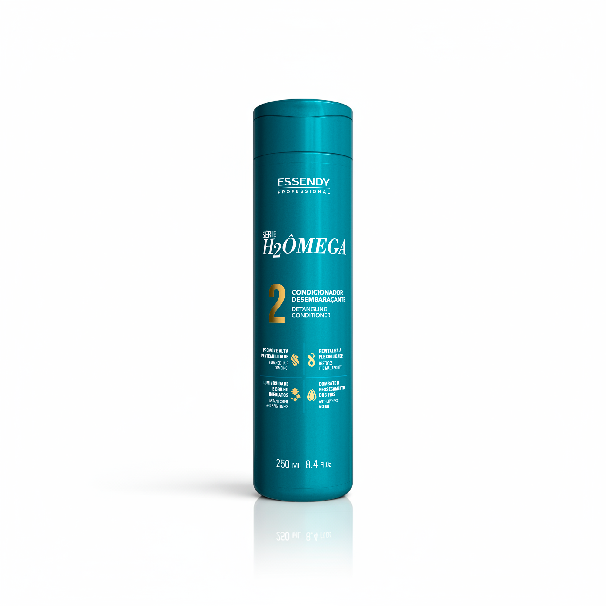 Condicionador H2Ômega 250ml | Essendy Cosméticos