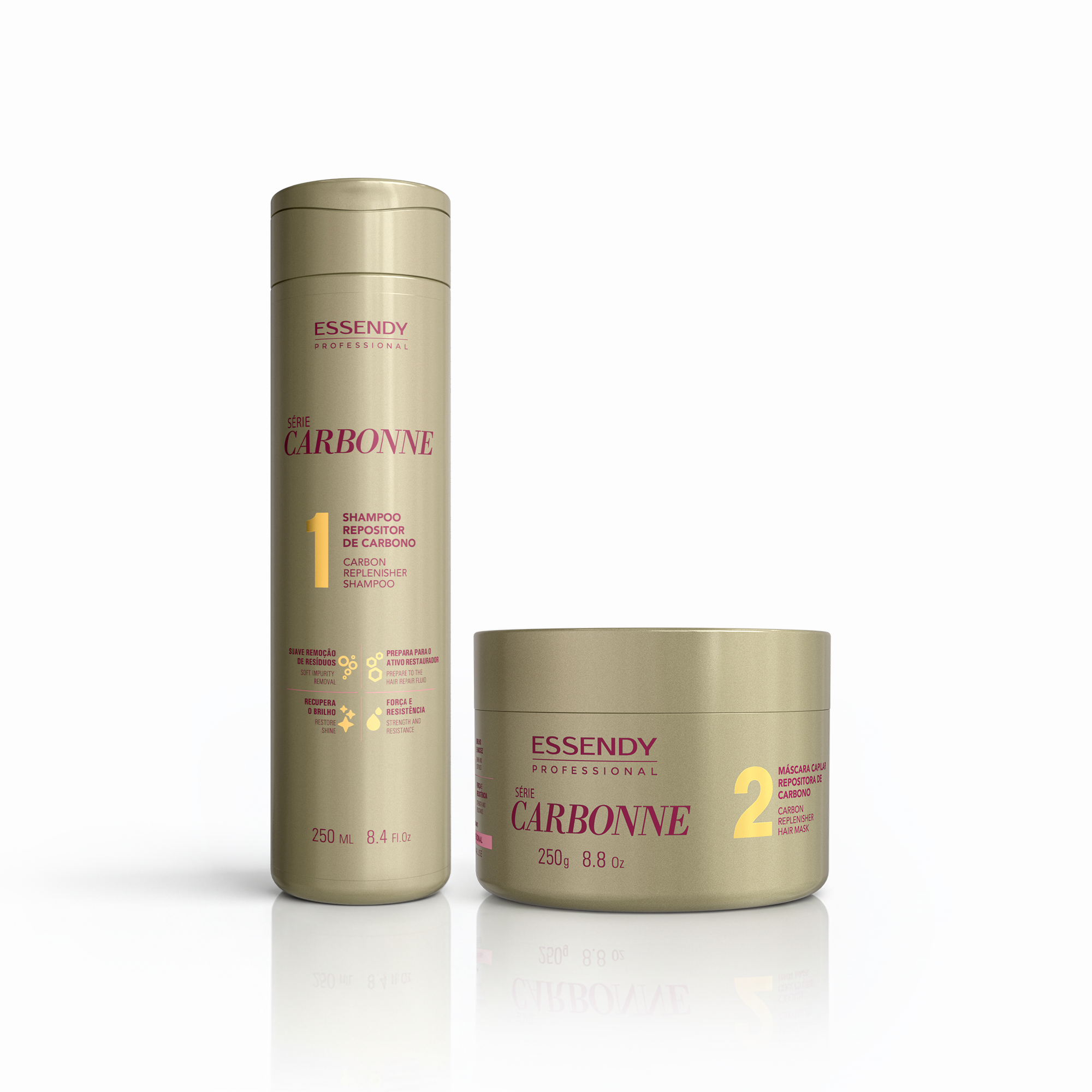 Kit Carbonne - Shampoo e Máscara (2 itens) | Essendy Cosméticos