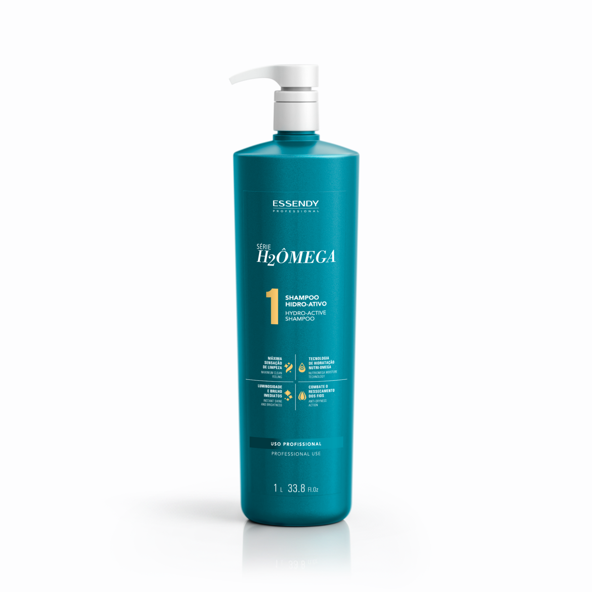 Shampoo H2ômega 1L | Essendy Cosméticos