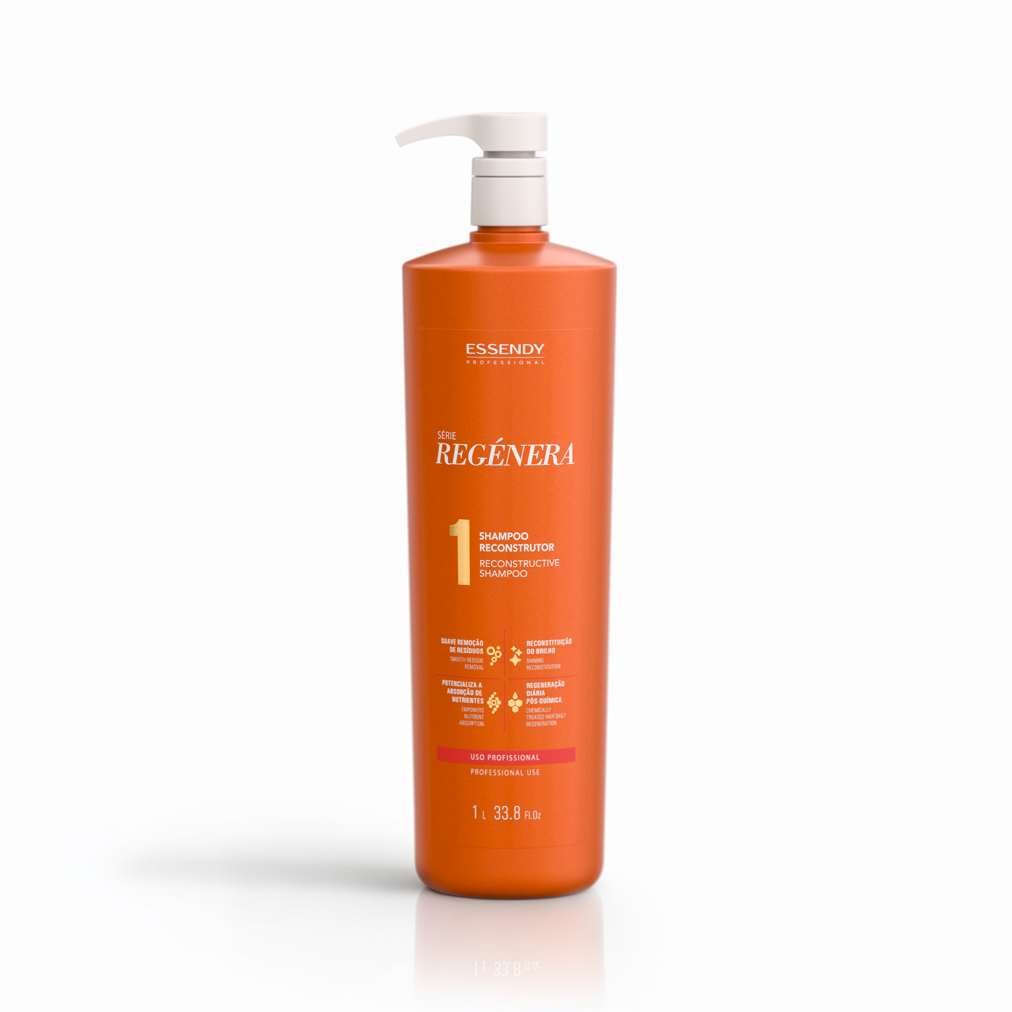 Shampoo Reconstrutor Regénera 1L | Essendy Cosméticos Shampoo Reconstrutor Regénera 1L | Essendy Cosméticos