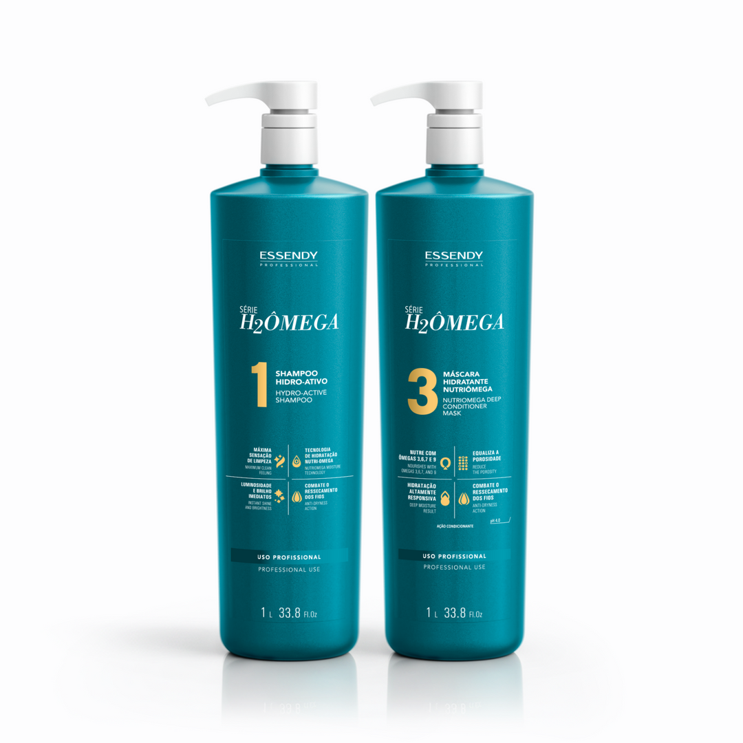 Super Kit H2ômega: Shampoo e Máscara (2itens)