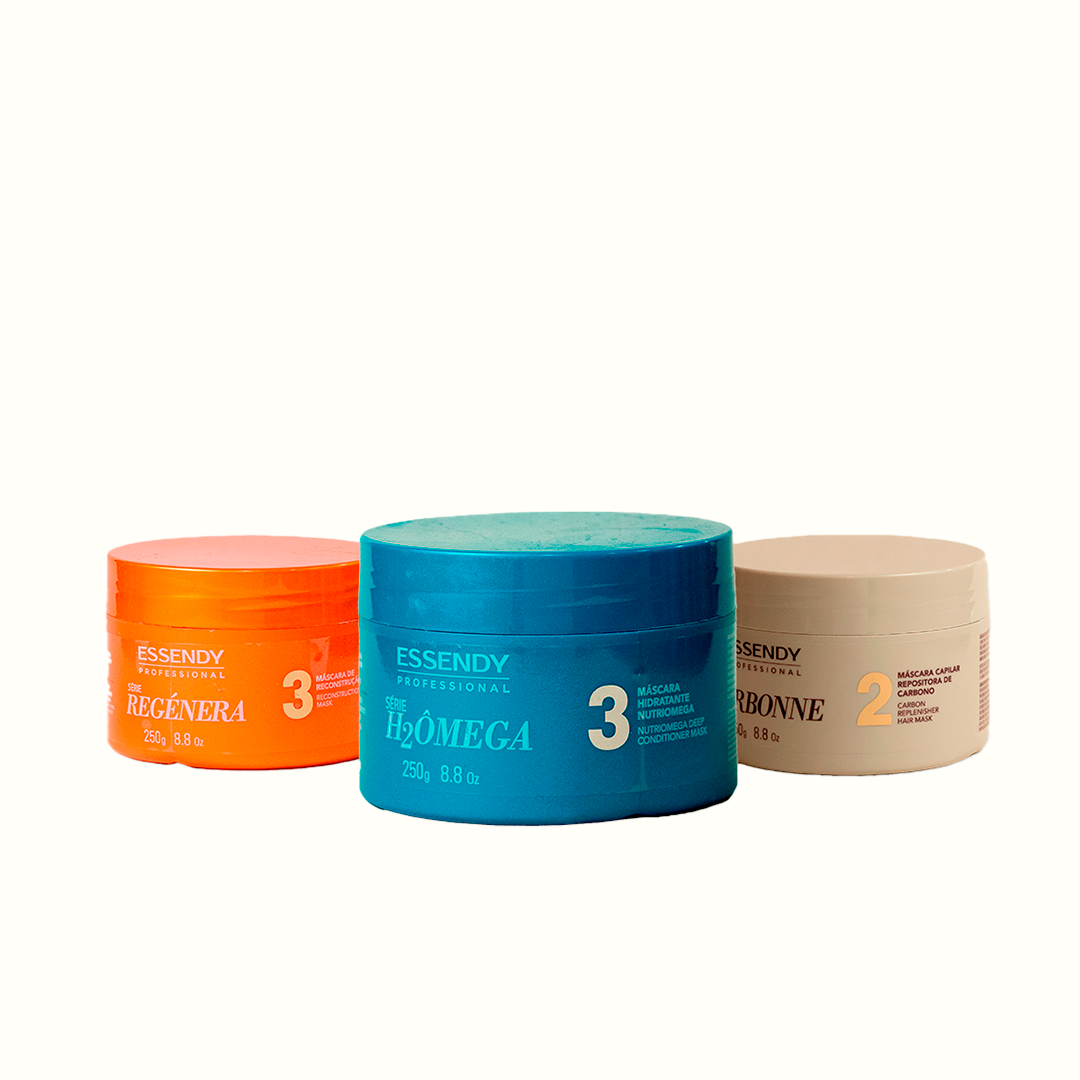 Kit Cronograma Capilar Essendy 250ml