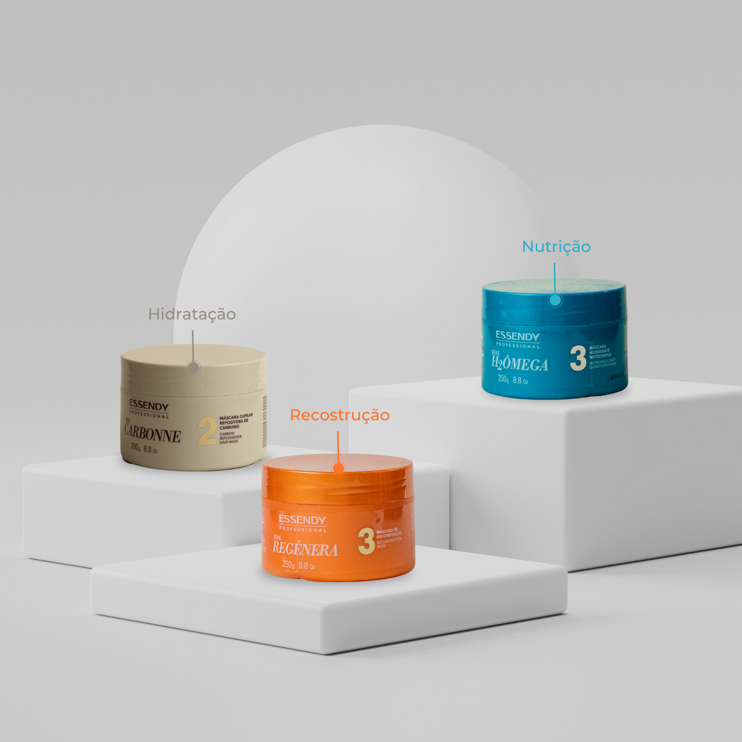 Kit Cronograma Capilar Essendy 250ml