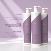 SUPER KIT NUTRITIVE - SHAMPOO, CONDICIONADOR E MASCARA NUTRITIVE 1L (3 ITENS)