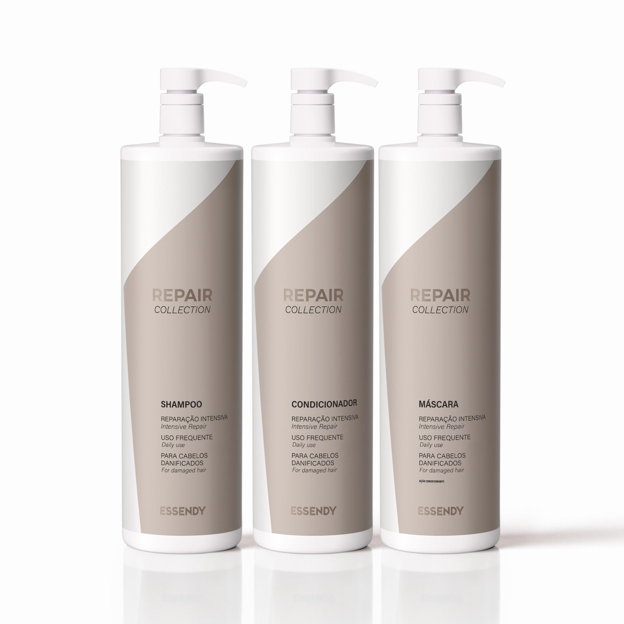 Super Kit Repair Collection Shampoo, Condicionador + Máscara 1L (3