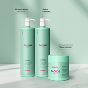 Kit Cachos Vegan Super - Shampoo, Máscara e Ativador (3 Itens)