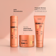 Kit Completo Blonde Spa - Shampoo, Máscara e Leave-in (3 itens)