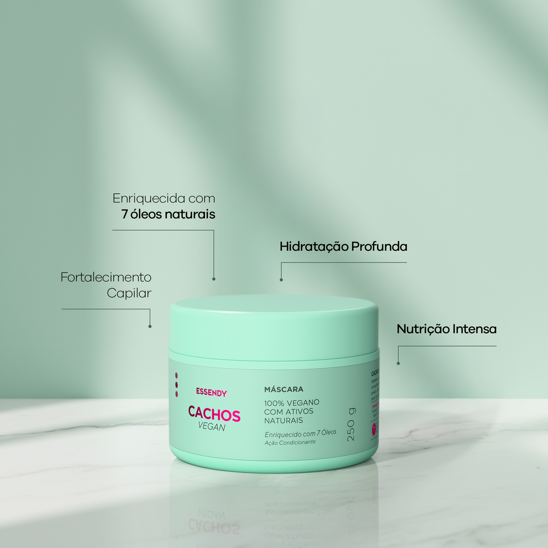 Máscara Cachos Vegan 250G