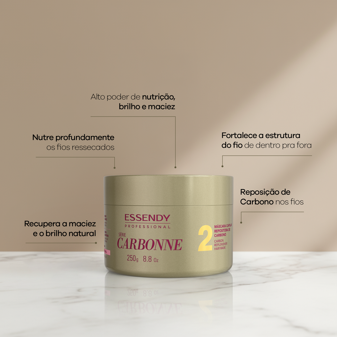 Máscara Repositora De Carbonne 250ml