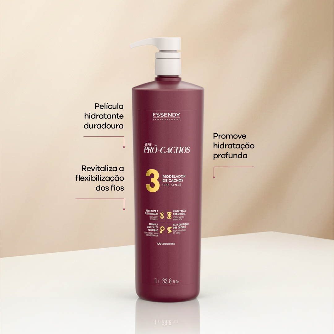 Modelador De Cachos Essendy Pró Cachos 1L