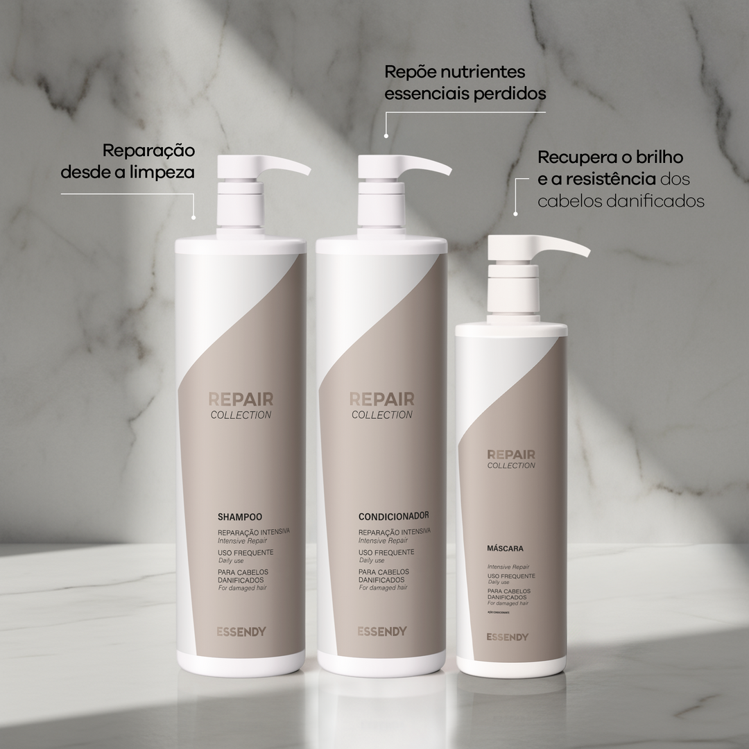 Super Kit Repair Collection Shampoo + Condicionador 1L + Máscara (3 itens)