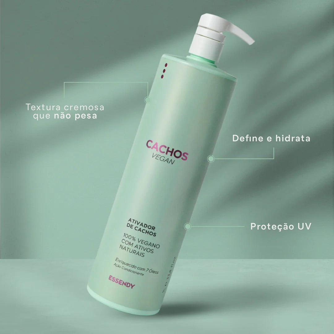 Kit Cachos Vegan Super  - Ativador e Gelatina (2 Itens)